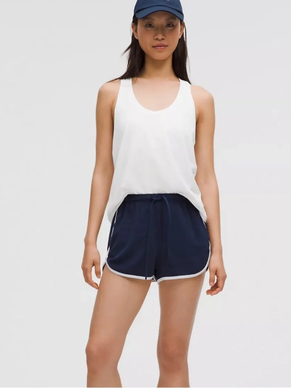 Lululemon White Racerback Tank - Picture 2 of 3